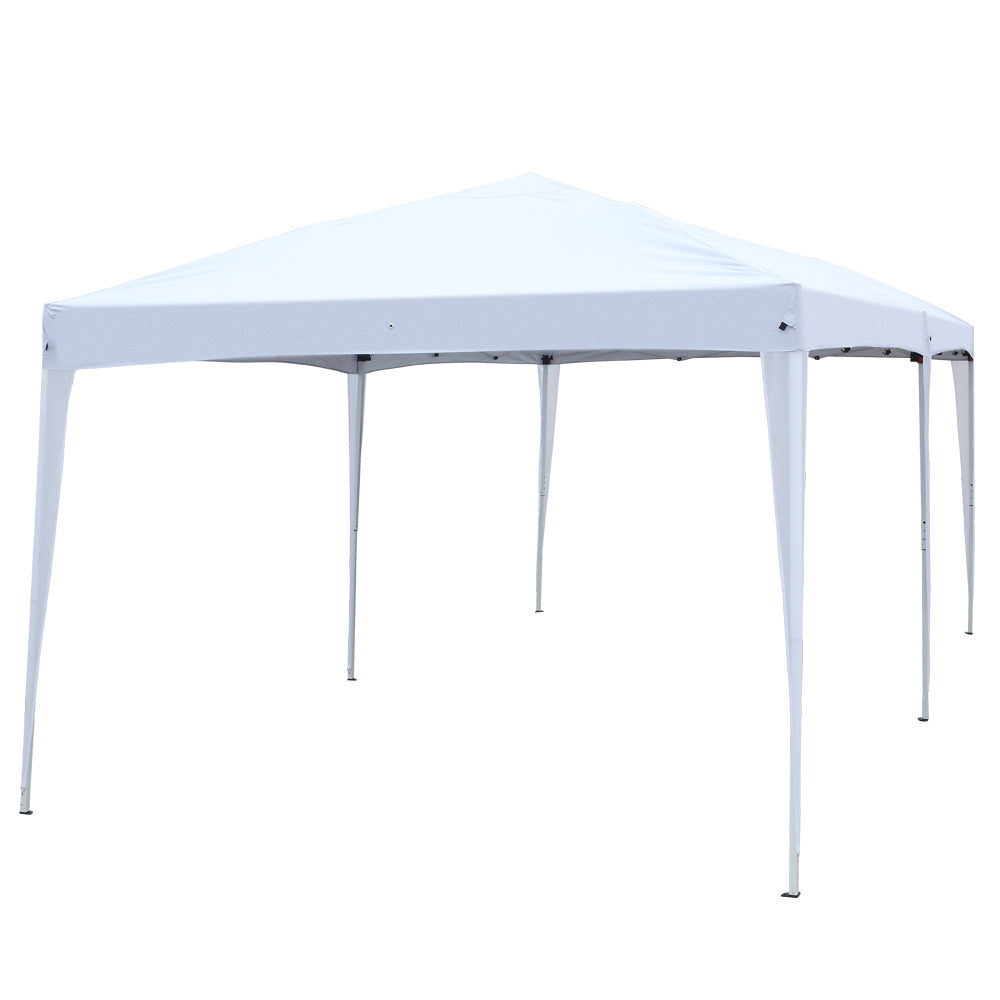 NEW Outdoor 3 X 6M White 6 Sides Home Folding Pergola Parking Shed Advertising Tent