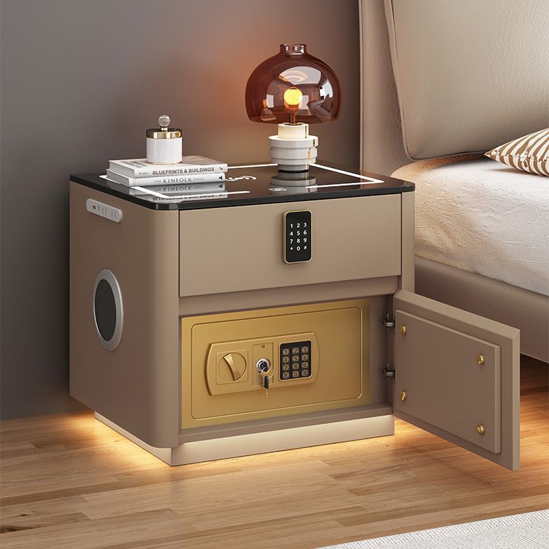 NEW Home Bedroom Multi-functional Smart Safe Bedside Table Wireless Integrated Charging Safe