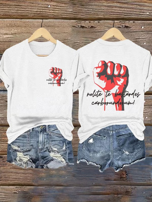 New 3D Digital Printing Women's V-neck T-shirt