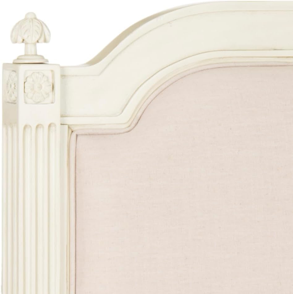 NEW Tufted Linen Rustic Beige Headboard for Twin Beds