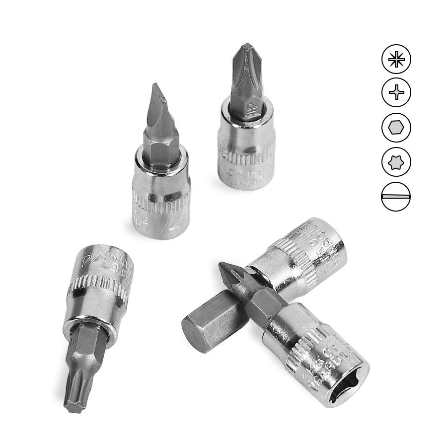 NEW Car Repair Tool 46pcs Inch Socket Set Car Repair Tool Ratchet Torque Wrench Combo Tools Kit Auto Repairing Tool Set