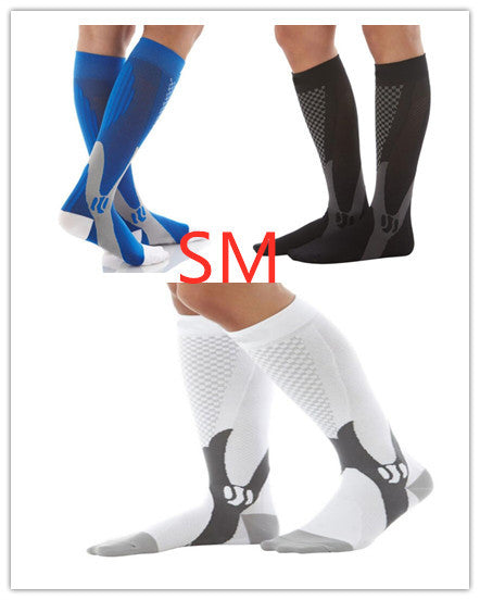 NEW Men Women Athletic Fit Running Flight Travel Boost Stamina Circulation Recovery Compression Socks