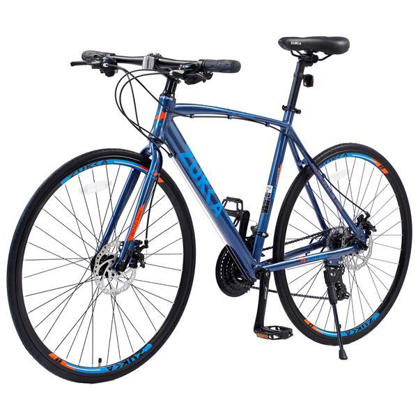NEW 24 Speed Hybrid Disc Brake 700C Road City Bike Men Women Bicycle Bike
