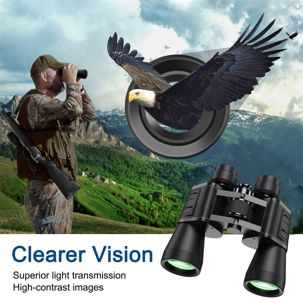 NEW 180x100 30x60 HD Military Zoom Powerful Day-Low Night Wide-Narrow Optics Hunting Binoculars