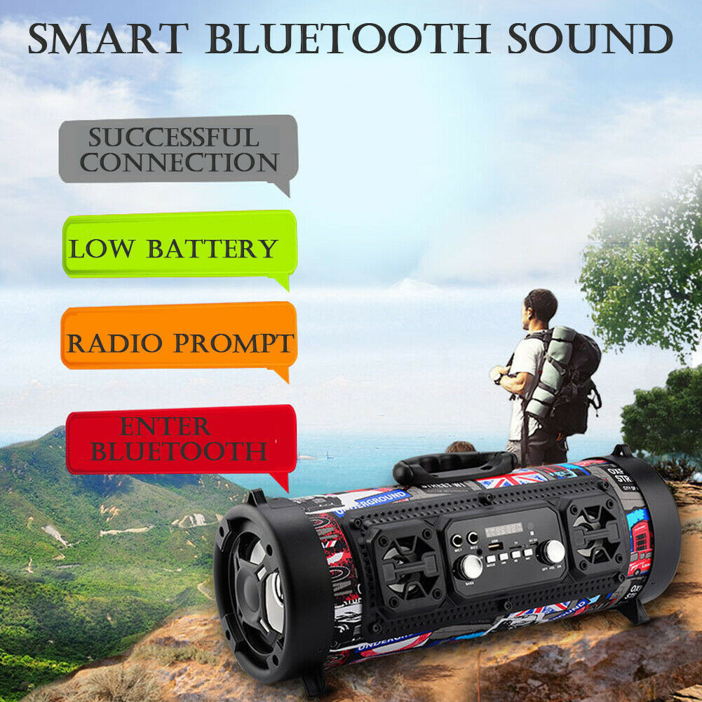 NEW High-power Portable Waterproof Wireless Bluetooth Speaker