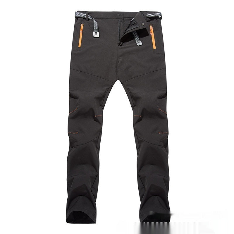 NEW Outdoor Stretch Breathable And Loose Plus Size Climbing Pants Men