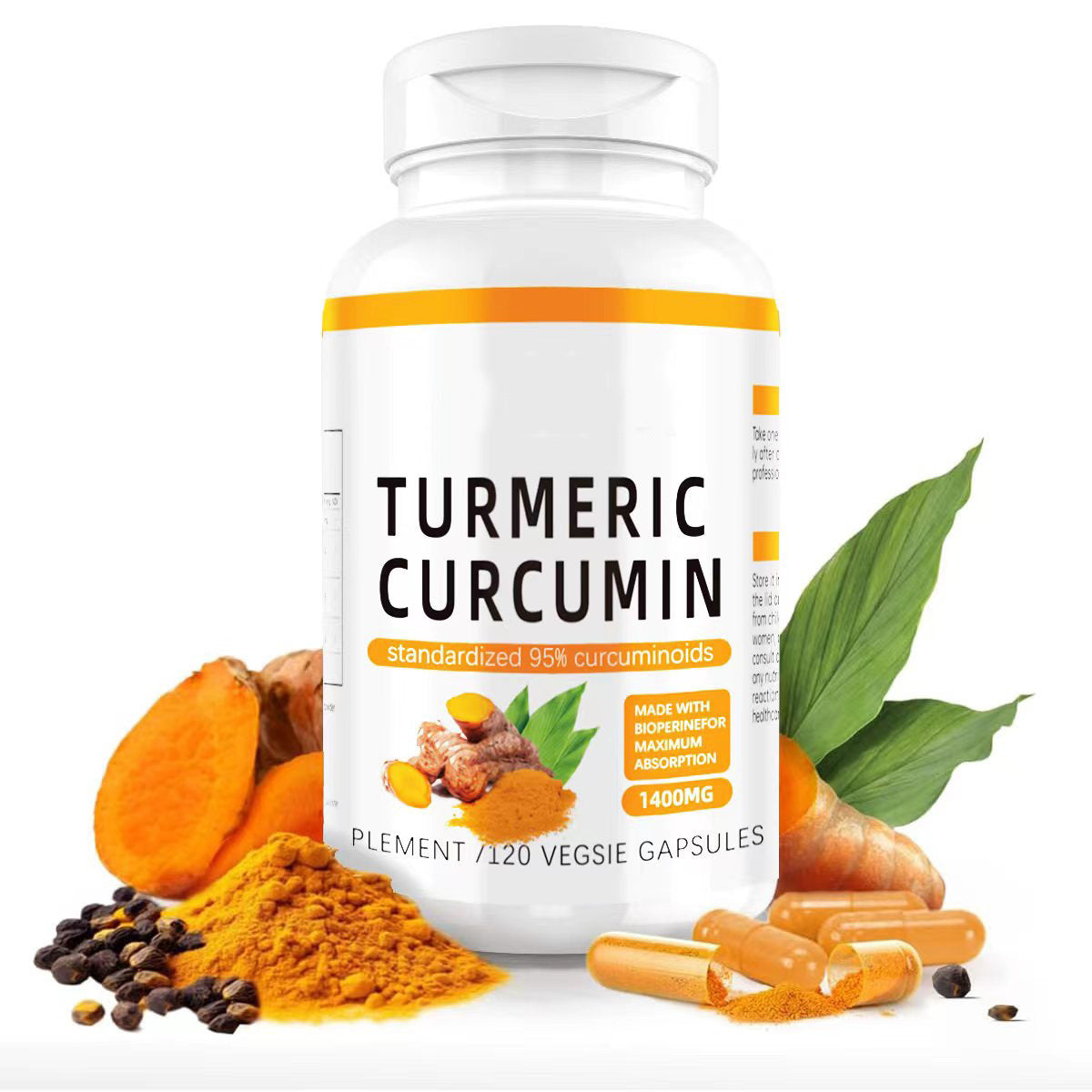 NEW Natural Compound Curcumin Capsules
