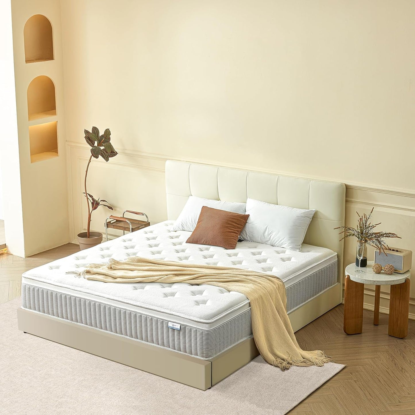 NEW Full Size 12 Inch Premium Memory Foam Hybrid Mattress