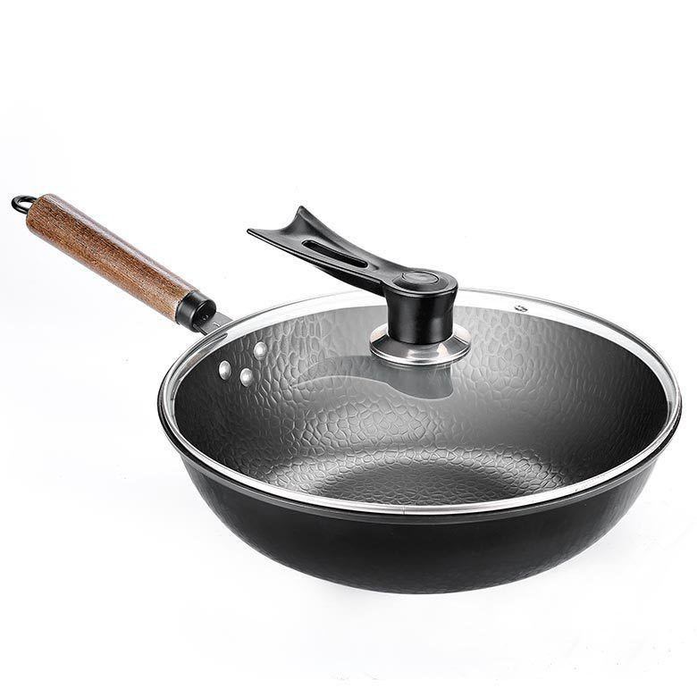 NEW Iron Pan Traditional Iron Wok Handmade