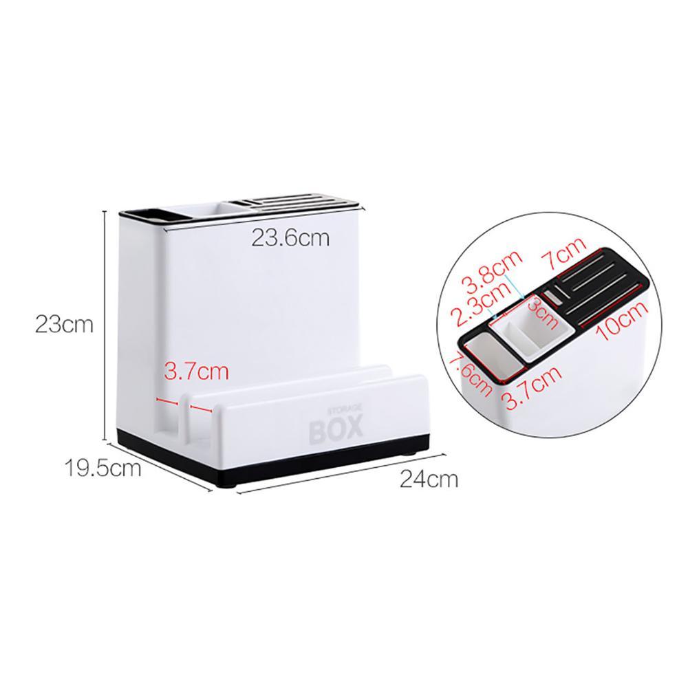 New Tableware Storage Holders Kitchen Knife Plastic Storages Racks For Kitchen Convenience Cabinet Kitchen Gadgets