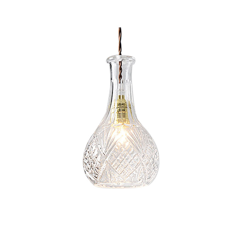 NEW Glass Bottle Ceiling Light Fixture Pendant Chandelier