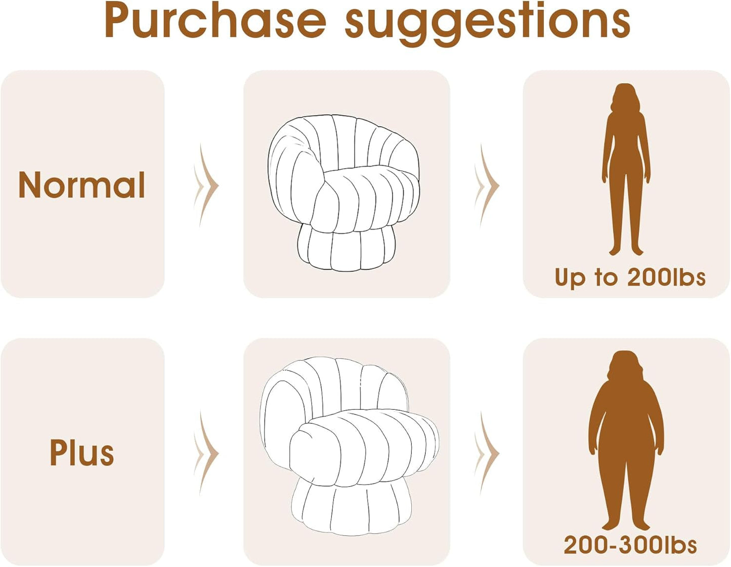 NEW Luxurious Mid Century Burnt Orange Swivel Armchair