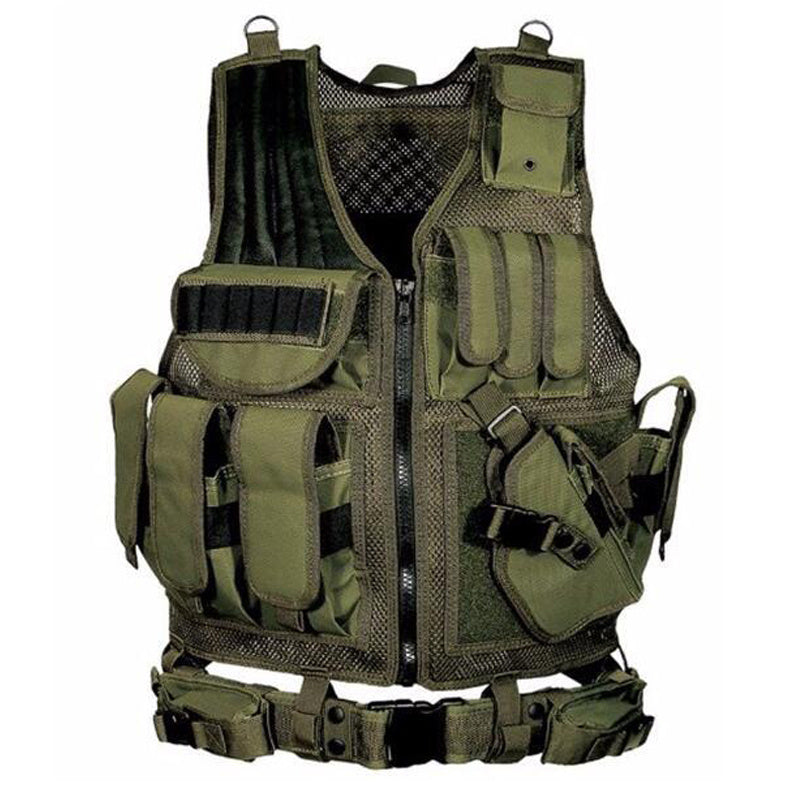 NEW Tactical Vest Military Combat Army Armor Molle Airsoft Plate Carrier Swat Outdoor Hunting Fishing CS Training Vest