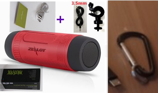 NEW LED Flashlight & Speaker Bike Mount