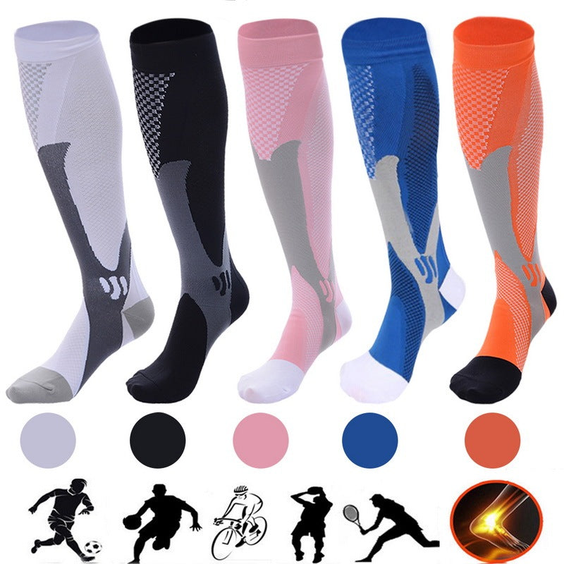 NEW Men Women Athletic Fit Running Flight Travel Boost Stamina Circulation Recovery Compression Socks