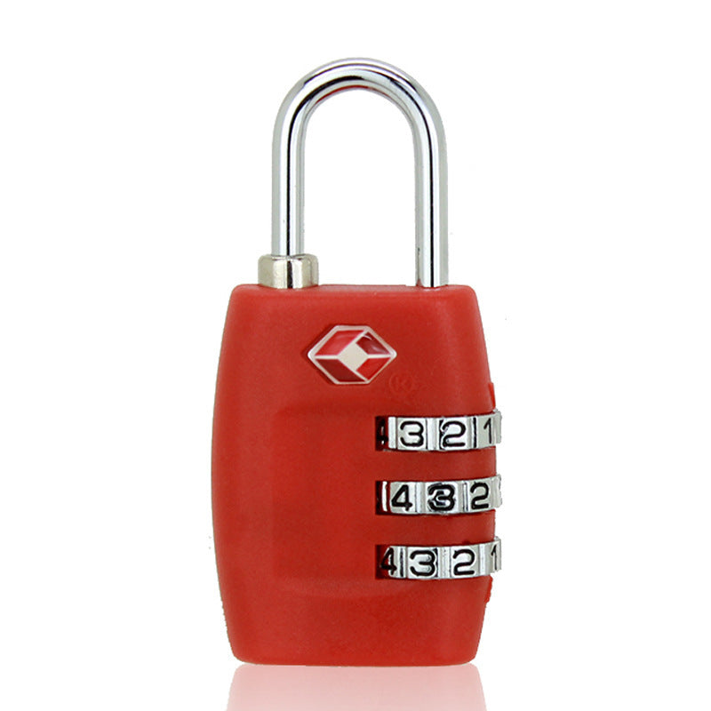 NEW Tourism Luggage Zipper Lock Plastic TSA Code Lock