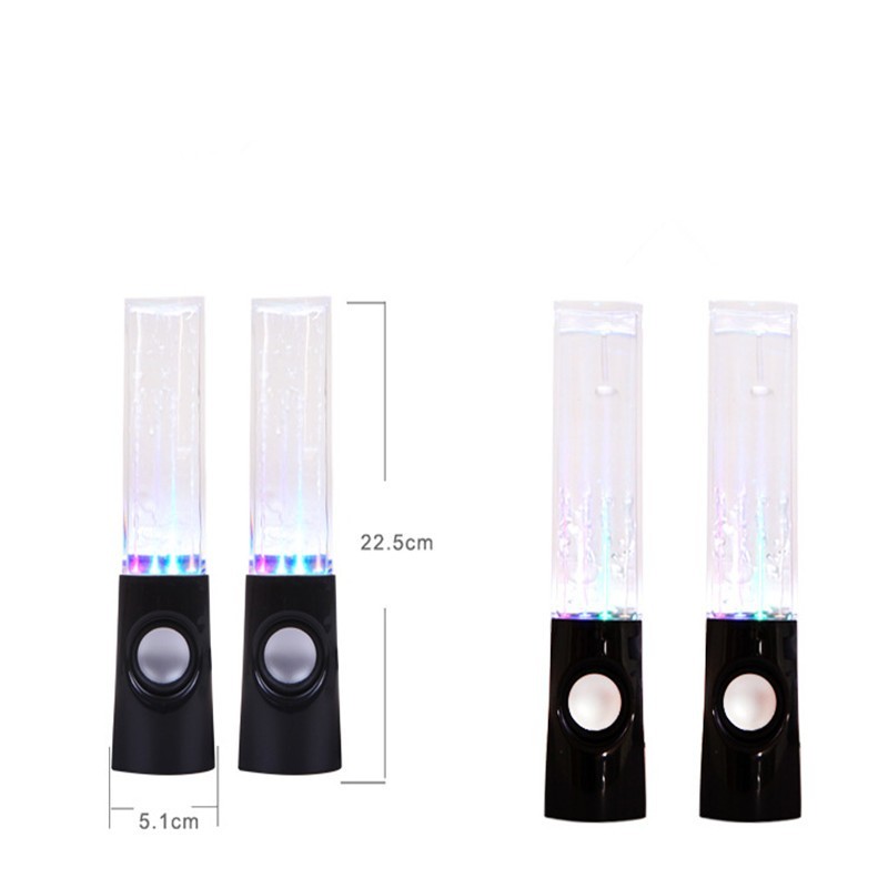 NEW Wireless Dancing Water Speaker LED Light Fountain Speaker Home Party
