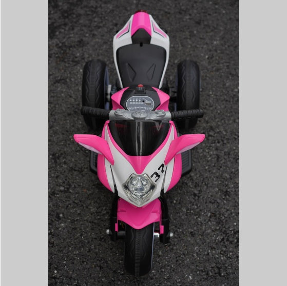 NEW Electric 3-4 yrs Boys Girls Kids Three Wheel Motorcycle With Foot Pedal Starter Riding Toy