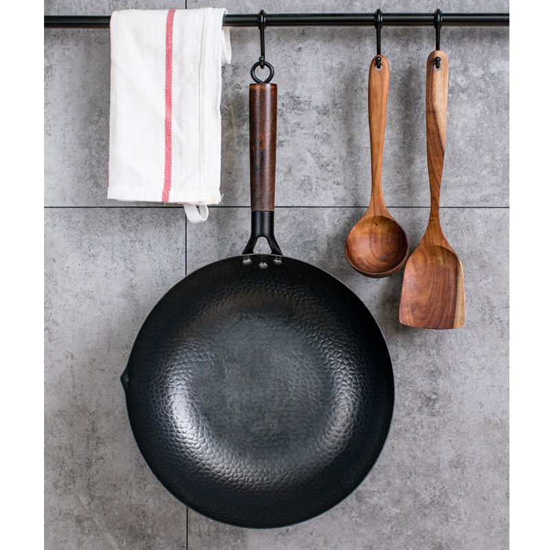 NEW Iron Pan Traditional Iron Wok Handmade