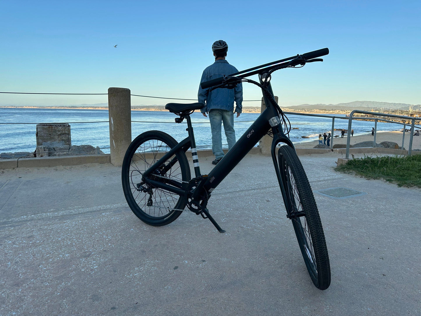 NEW Minimalist Fitness Step-through e-Bike w/ up to 62 miles Max Operating Range and 20 MPH Max Speed - Matte Black