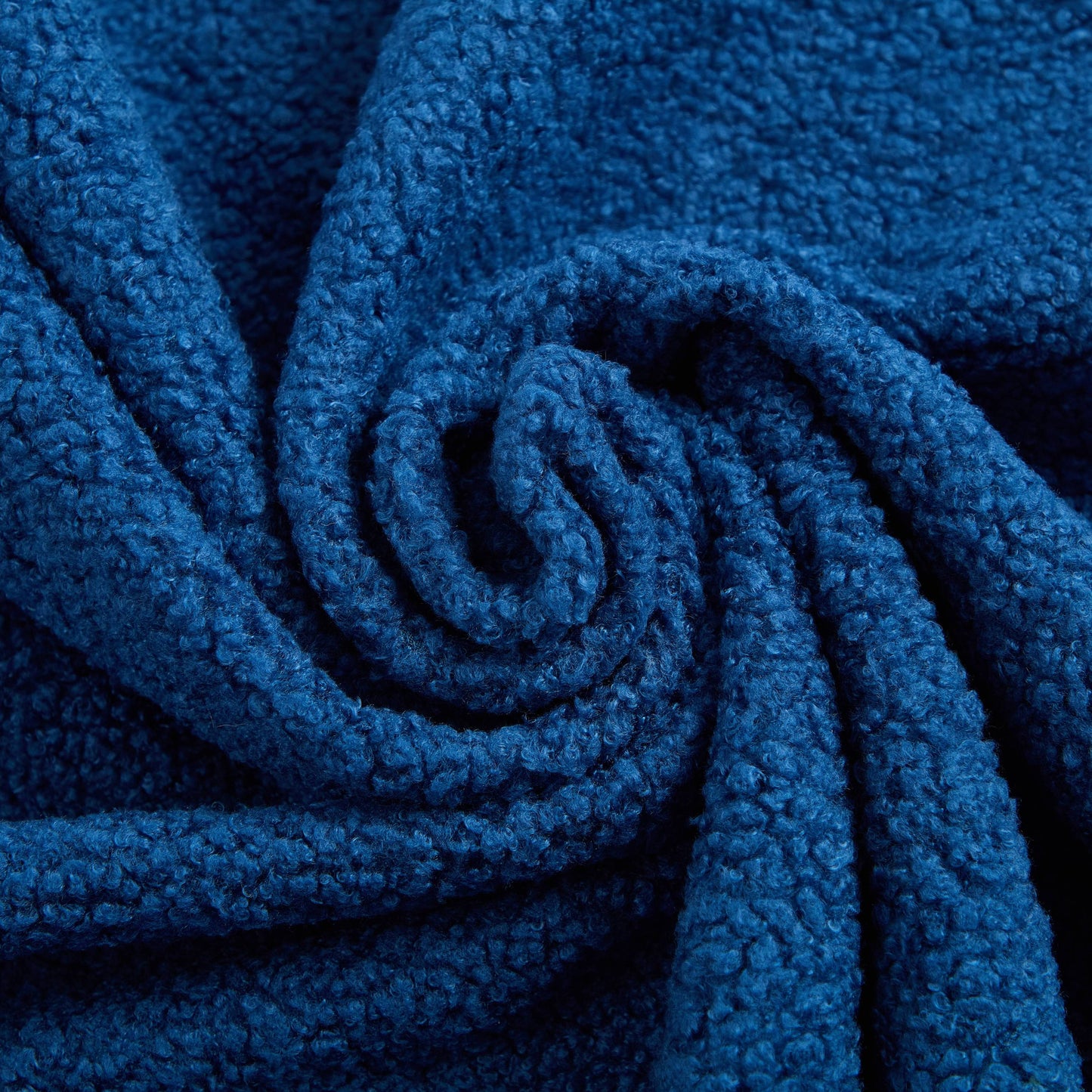 NEW Modern Blue Convertible Teddy Fabric Foam Filled Sleeper Sofa Bed 15' Full Size Folding Mattress Floor with 2 Pillows