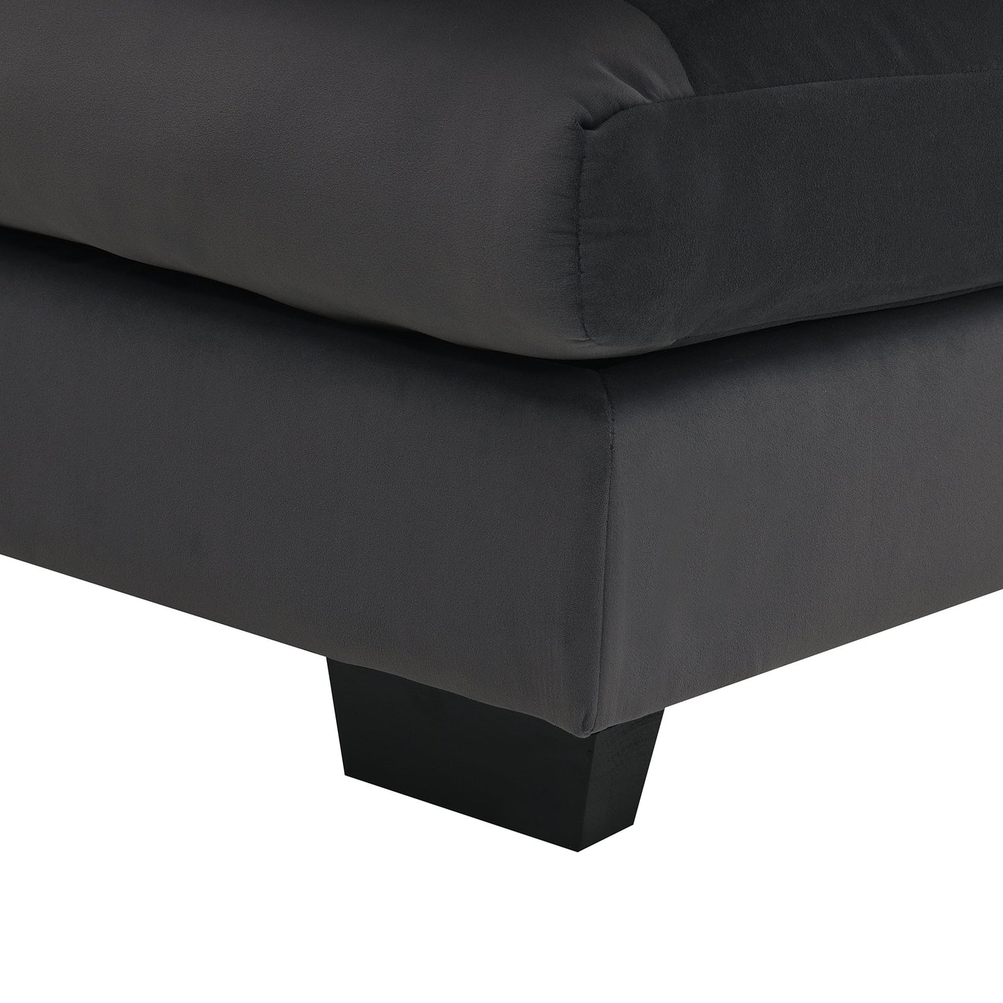 New Modern U-shaped 6-seat Upholstered Sleeper Sofa with Chaise Lounge