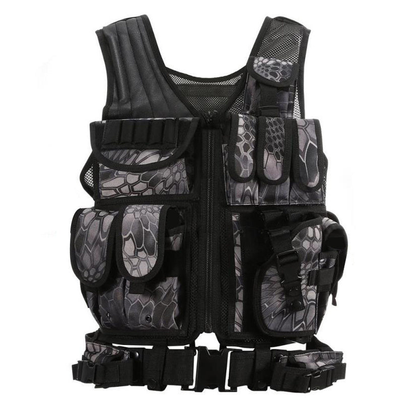 NEW Tactical Vest Military Combat Army Armor Molle Airsoft Plate Carrier Swat Outdoor Hunting Fishing CS Training Vest