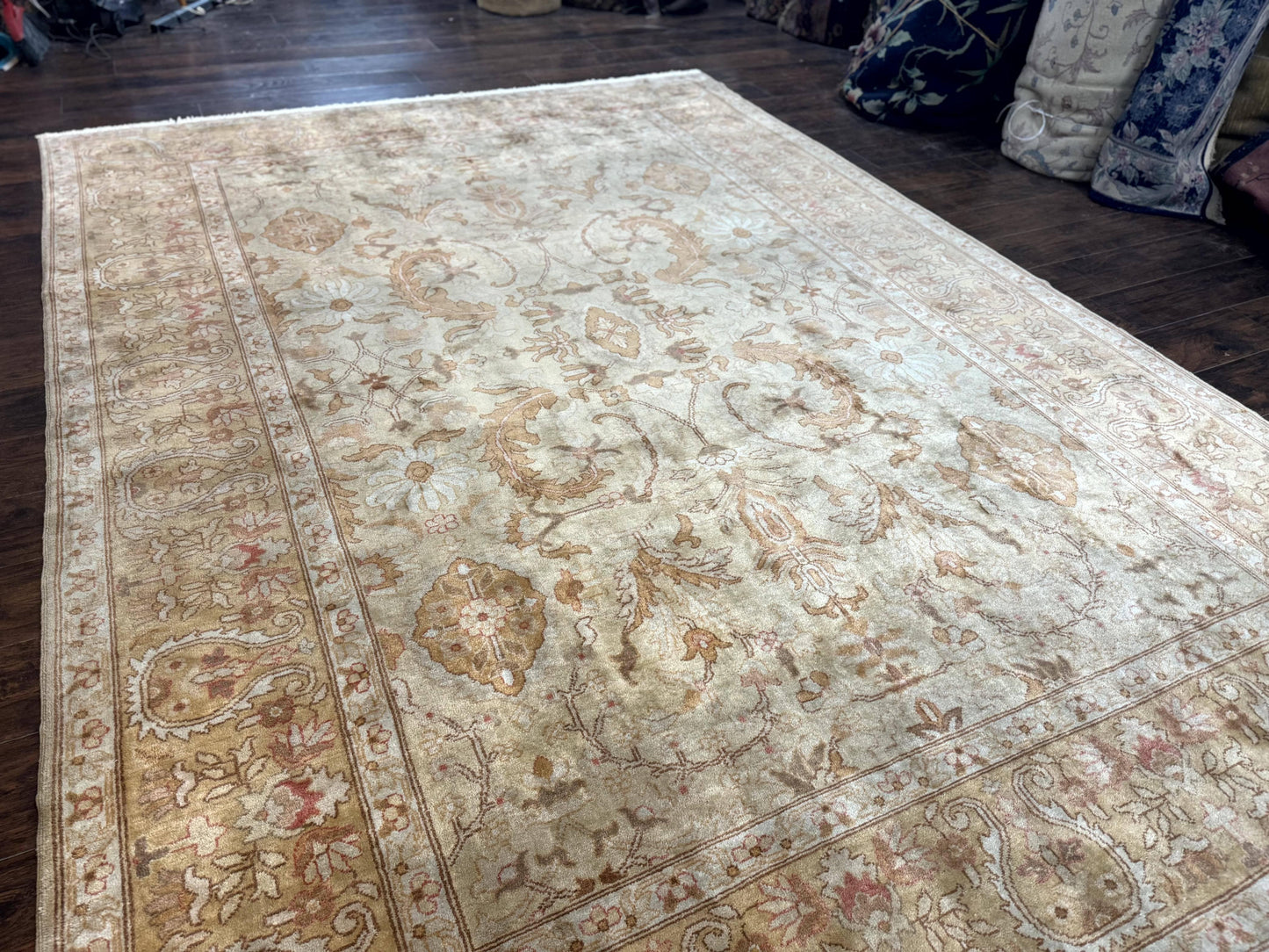 USED Turkish Oushak Rug 8 x 11.6