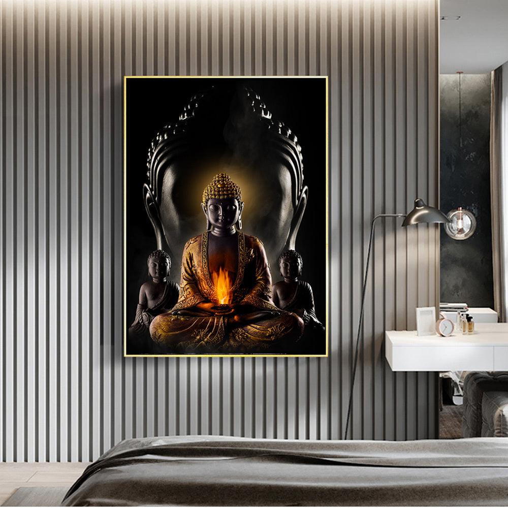 NEW God Buddha Wall Art Canvas Modern Buddha Canvas Art Paintings On The Wall Canvas Pictures Buddhism Posters Wall Decor