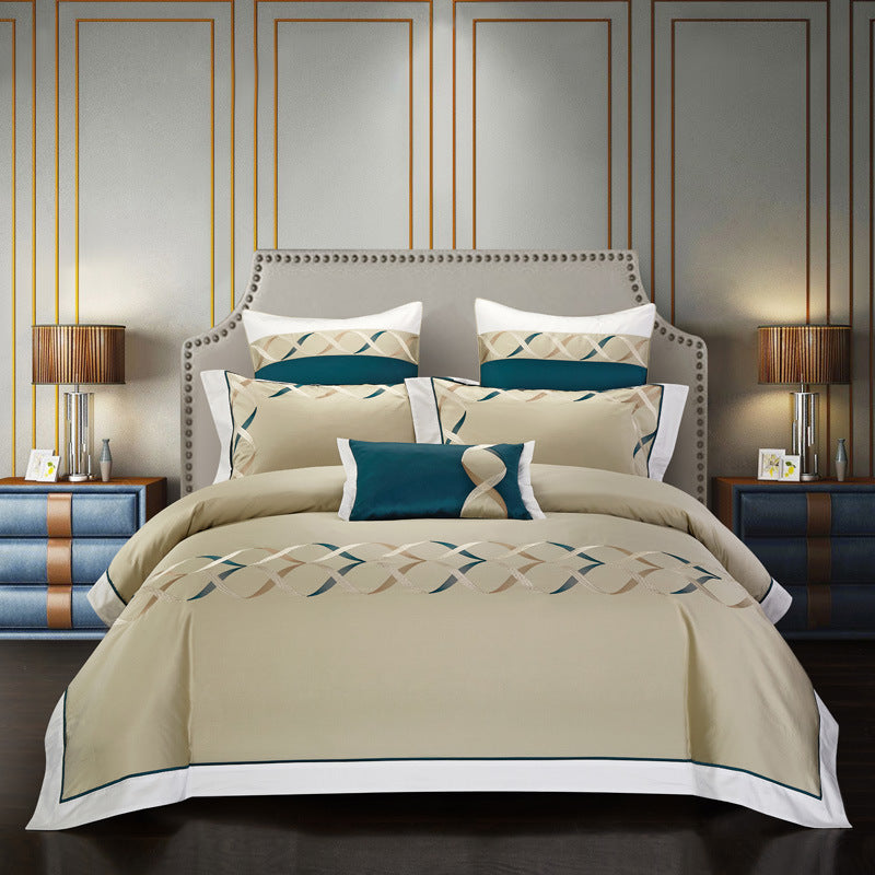 NEW Four-piece cotton embroidery embroidery home textile