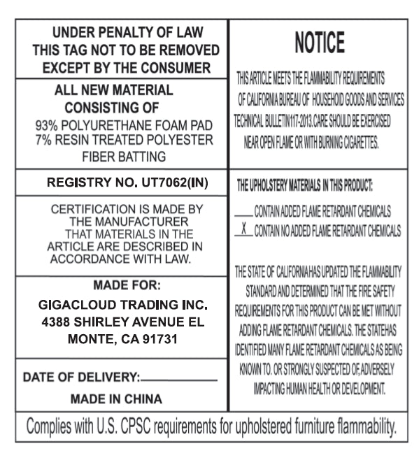 NEW Oversized Chaise Lounge Chair with Solid Wood Legs and Soft Upholstery, Gray