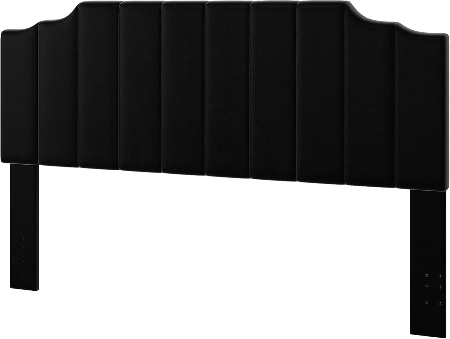 NEW Velvet King Size Wall Mounted Headboard for Adjustable Beds