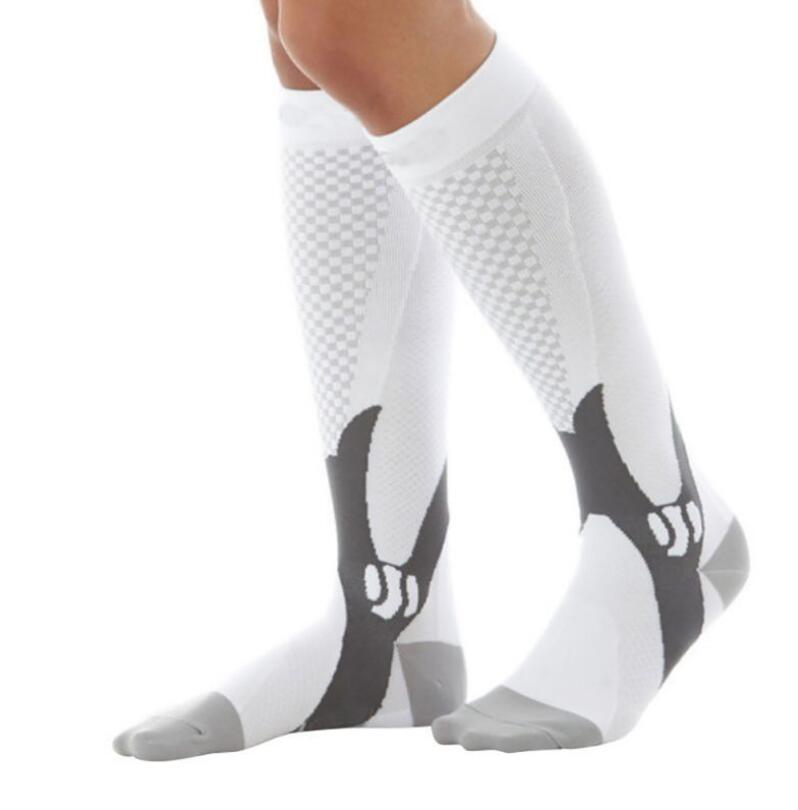 NEW Men Women Athletic Fit Running Flight Travel Boost Stamina Circulation Recovery Compression Socks