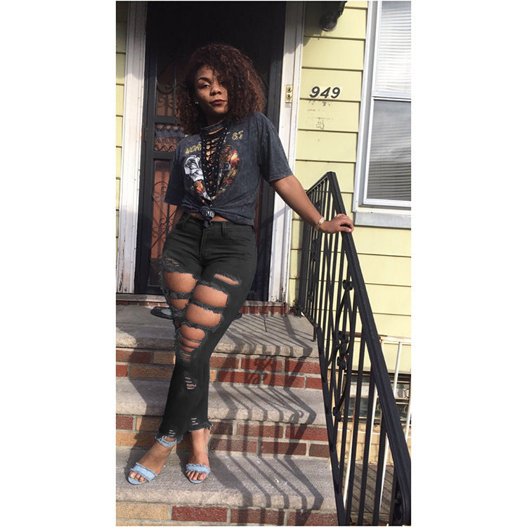NEW Women's Beggar Denim Skinny Pants