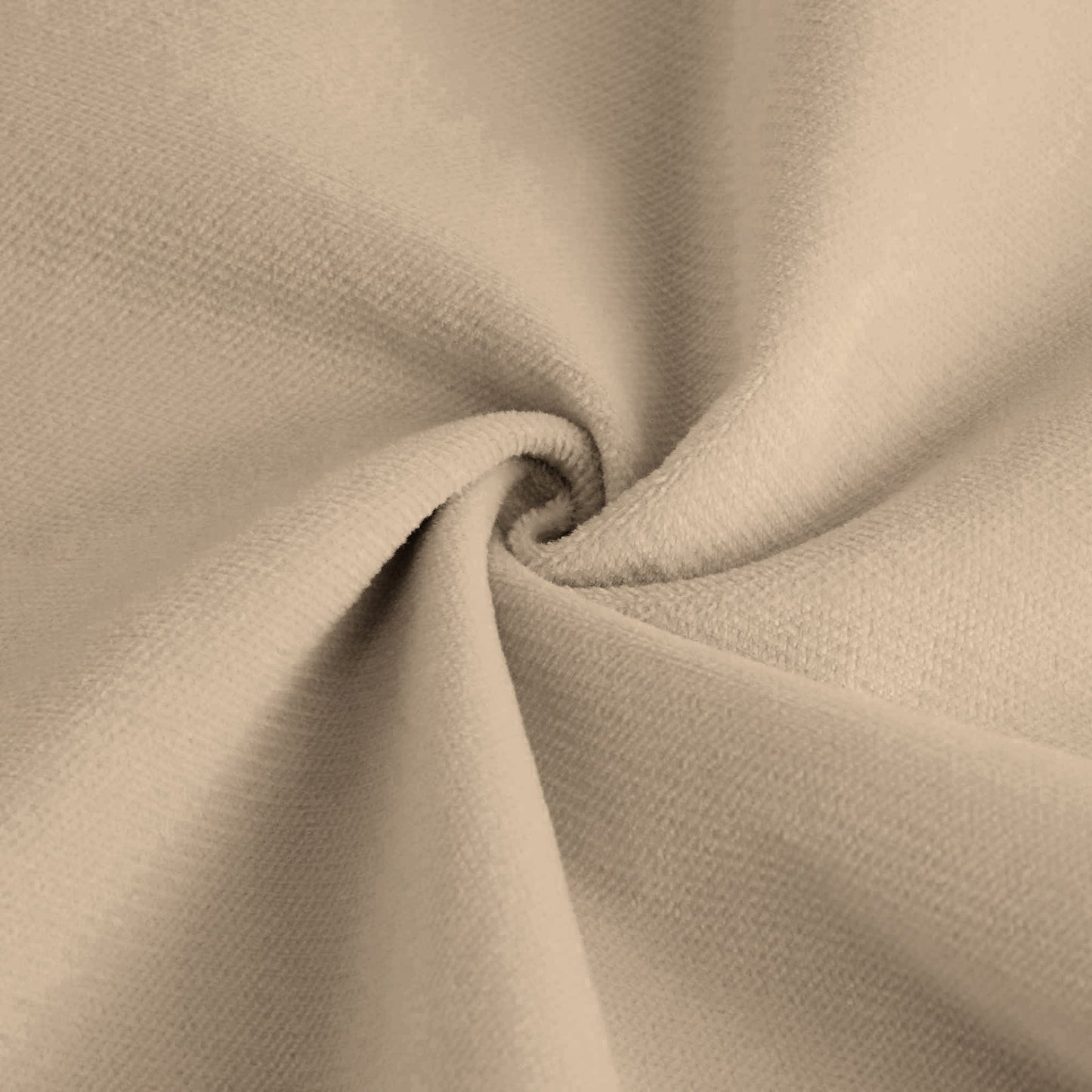 NEW Modern Camel Velvet Two-Seater Sofa with Bolstered Armrests and Pillows