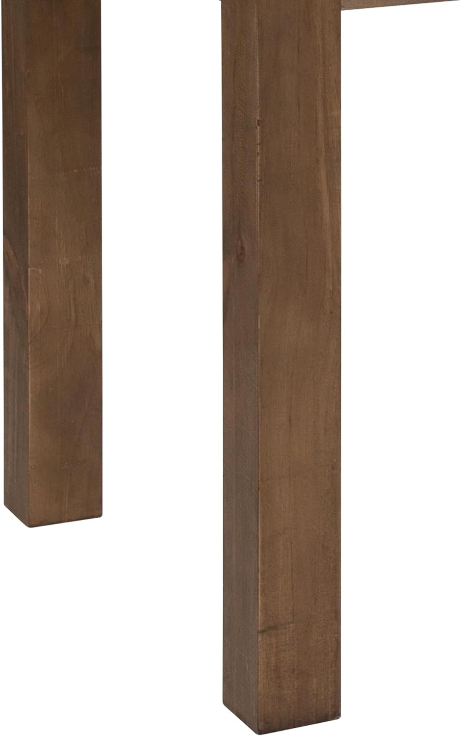 NEW Rustic Brown Solid Wood Dining Table 46x30 Seats 4