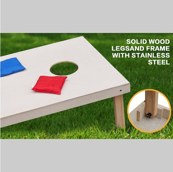 NEW Portable Cornhole Outdoor Patio Wooden Corn Hole Game