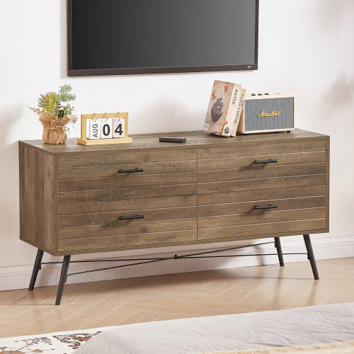NEW Four Drawer TV Stand Cabinet