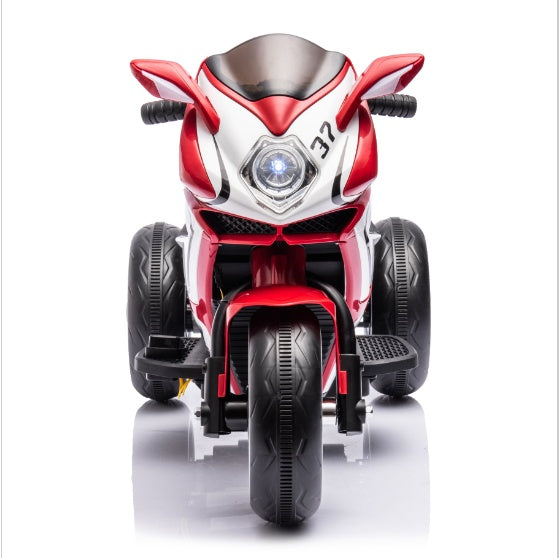 NEW Electric 3-4 yrs Boys Girls Kids Three Wheel Motorcycle With Foot Pedal Starter Riding Toy