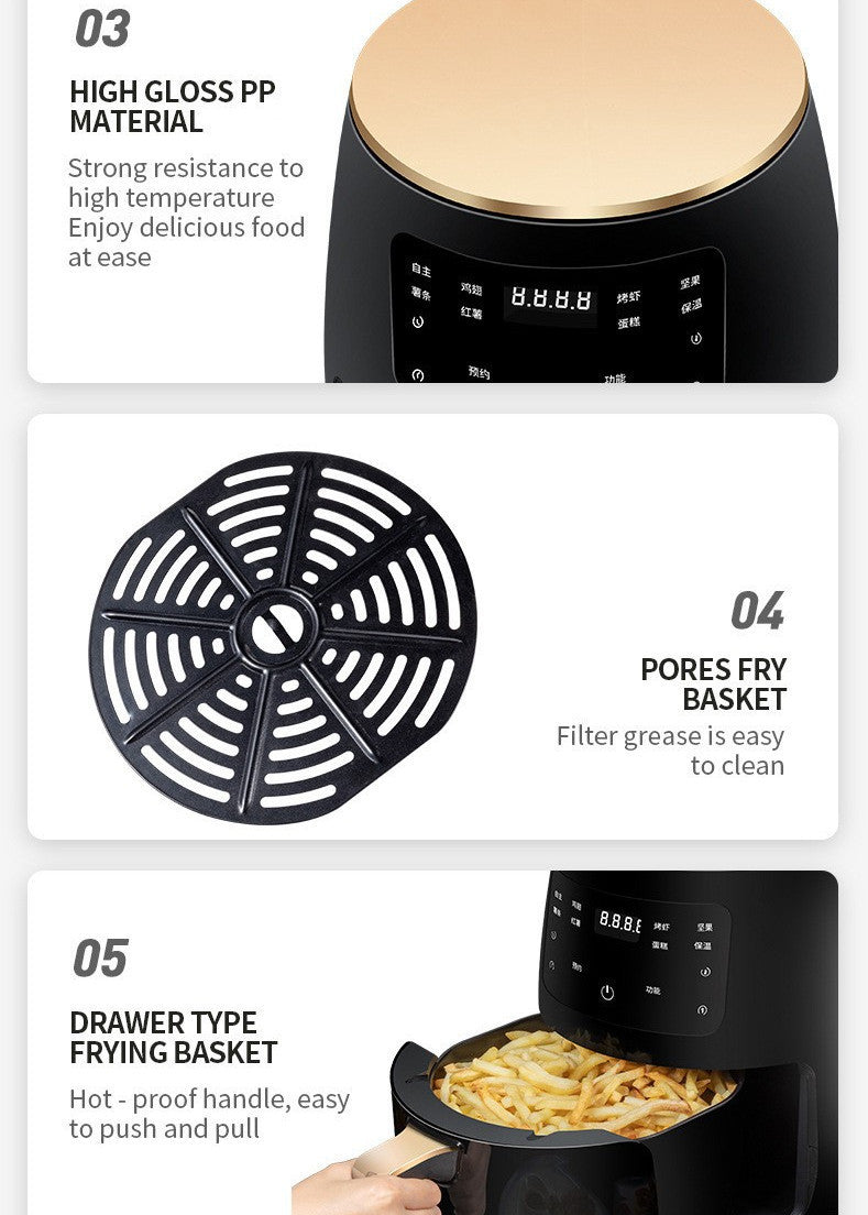 NEW Air Fryer Smart Touch Home Electric Fryer