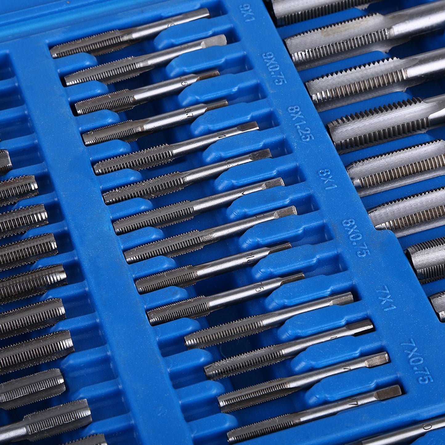 NEW 110pcs/set M2‑M18 Screw Nut Thread Taps Dies With Wrench Handle Heavy Duty Hand Tool Kit