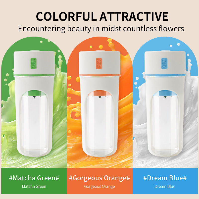 NEW Kitchen Electric Juicer USB Charging Wireless Juices Blender Fruit Orange Mixer Squeezer Machine Ice Crush Cup Food Processor