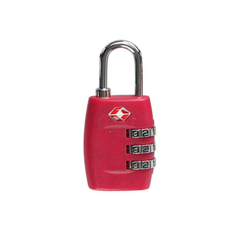 NEW Tourism Luggage Zipper Lock Plastic TSA Code Lock