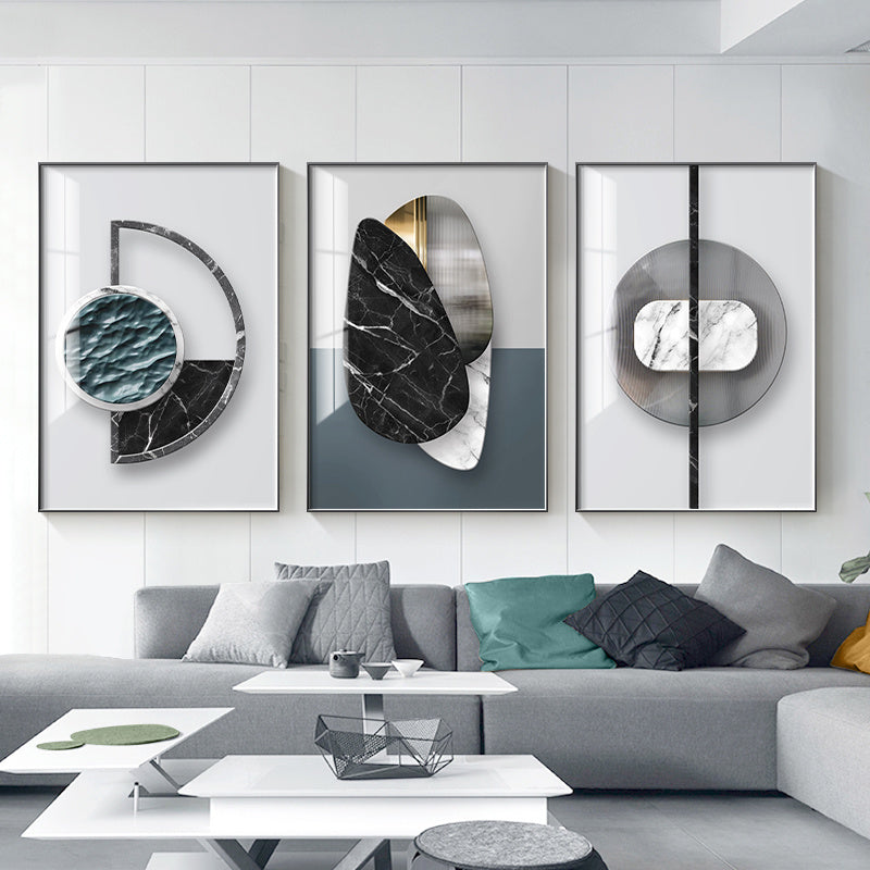 NEW Abstract Geometric Canvas Painting Picture Home Decor Wall Poster
