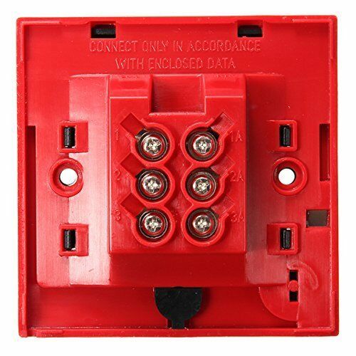 NEW Wired Security Button Hand Breaking Glass Emergency Fire Alarm