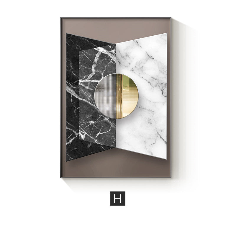 NEW Abstract Geometric Canvas Painting Picture Home Decor Wall Poster
