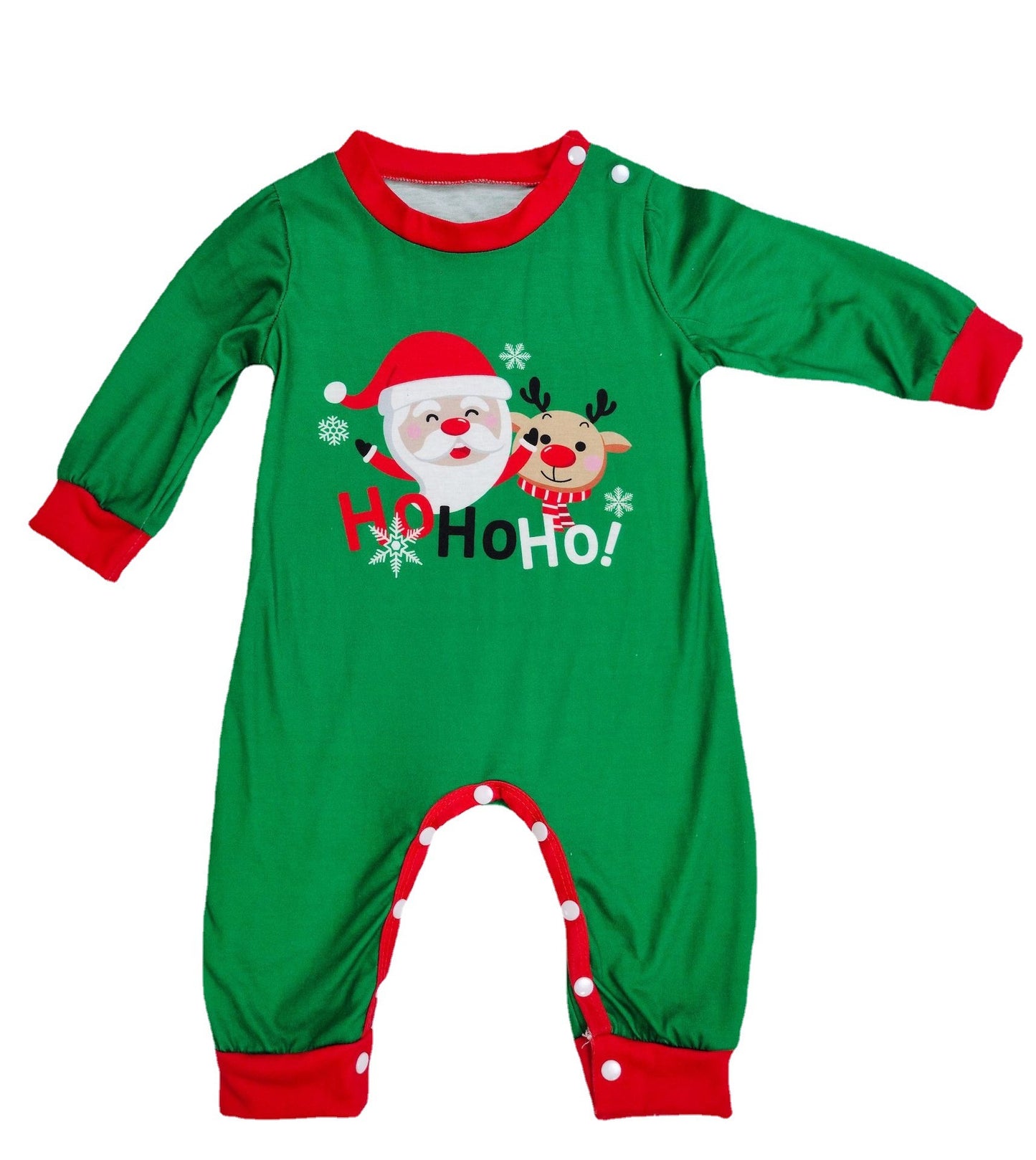 NEW Christmas Pajamas For Family Matching Family Christmas PJs Sets Santa Claus Printed Top Sleepwear
