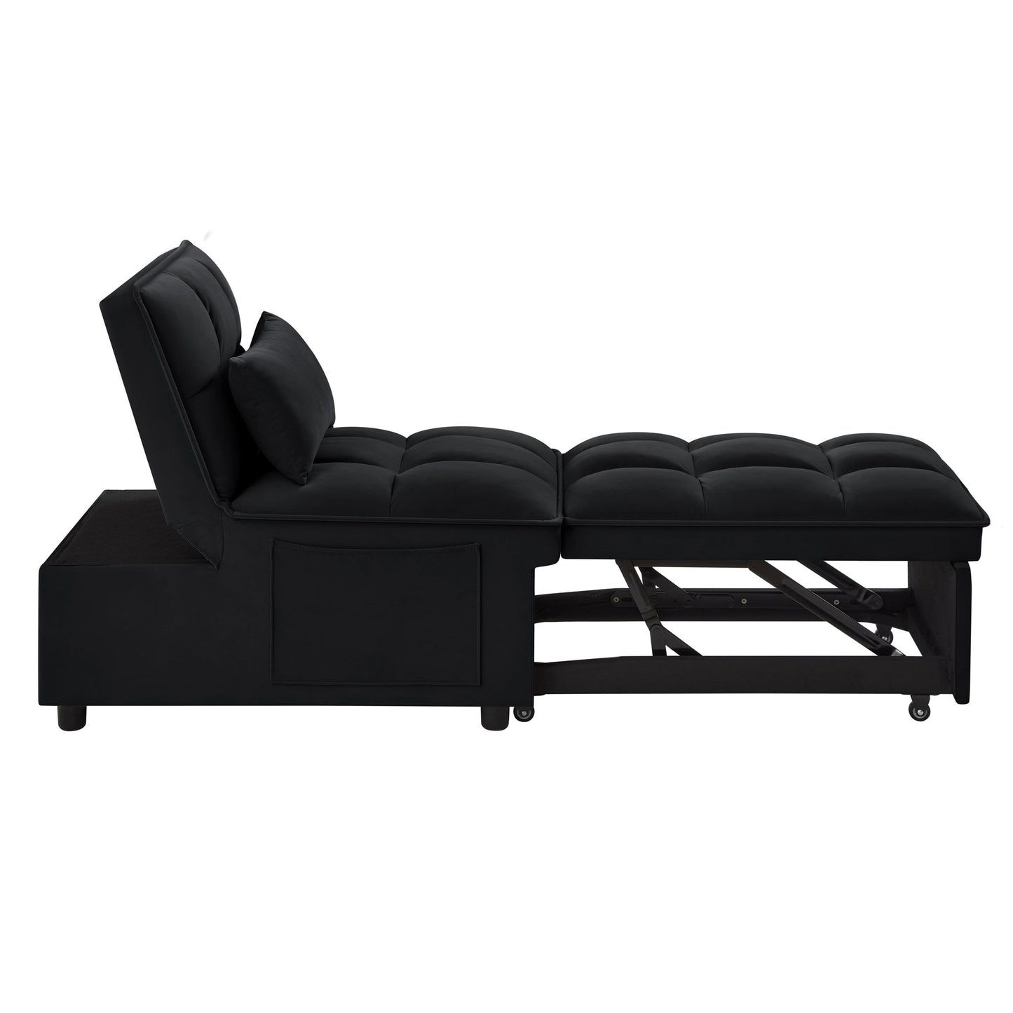 New 4 in 1 Multi-Function Single Pull-out Chaise