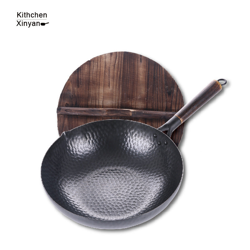 NEW Iron Pan Traditional Iron Wok Handmade