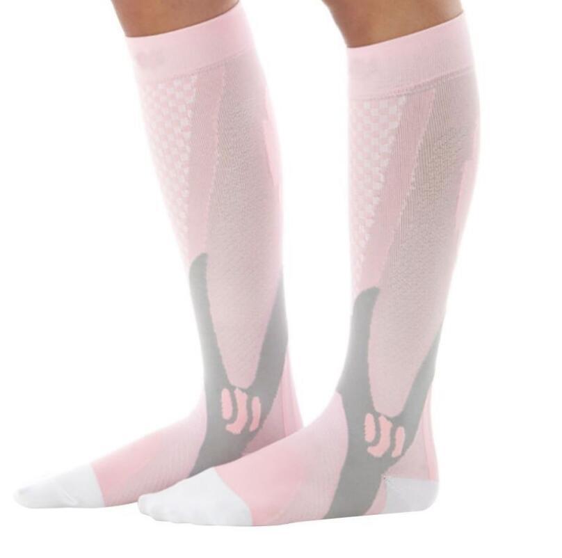 NEW Men Women Athletic Fit Running Flight Travel Boost Stamina Circulation Recovery Compression Socks
